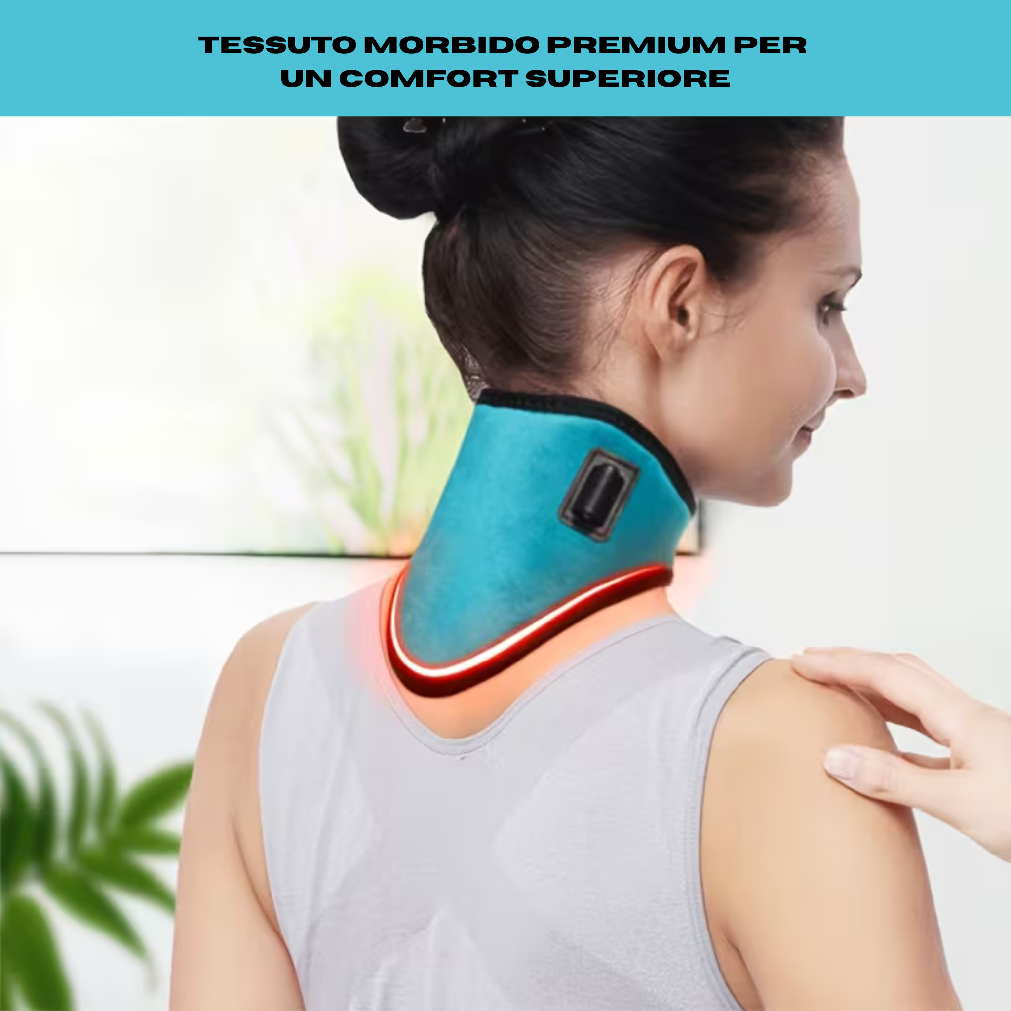 Fascia Cervicale Riscaldante Elettrica per Sollievo Immediato e Relax Profondo