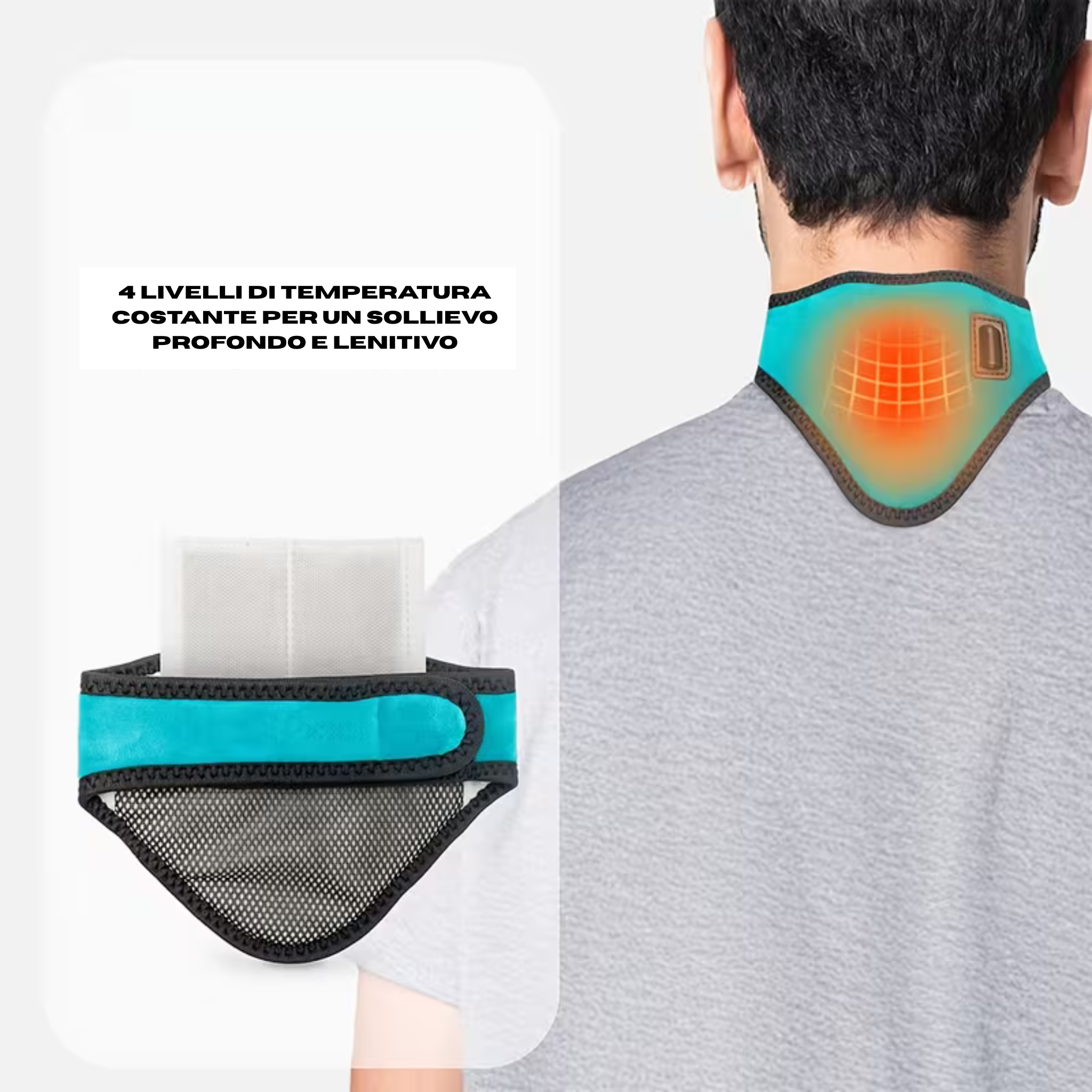 Fascia Cervicale Riscaldante Elettrica per Sollievo Immediato e Relax Profondo